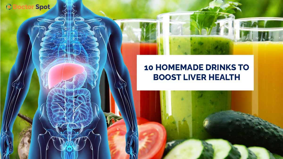 10 homemade drinks to boost liver health