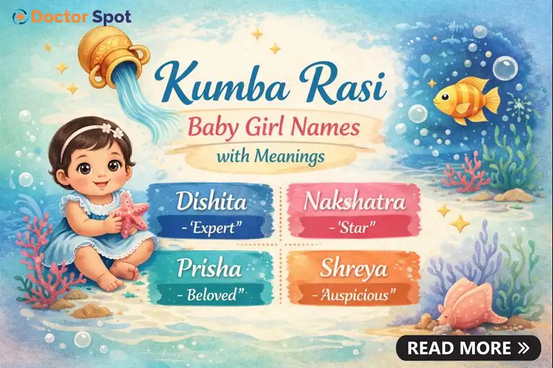 Kumba Rasi Baby Girl Names with Meanings - Doctorspot.in