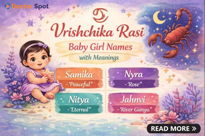 Vrishchika Rasi Baby Girl Names with Meanings- doctorspot.in