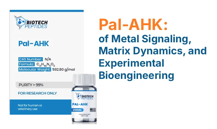 Pal-AHK of Metal Signaling, Matrix Dynamics, and Experimental Bioengineering